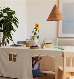 Dou flettet lampeskærm Ø45 cm - loftlampe fra Ferm Living