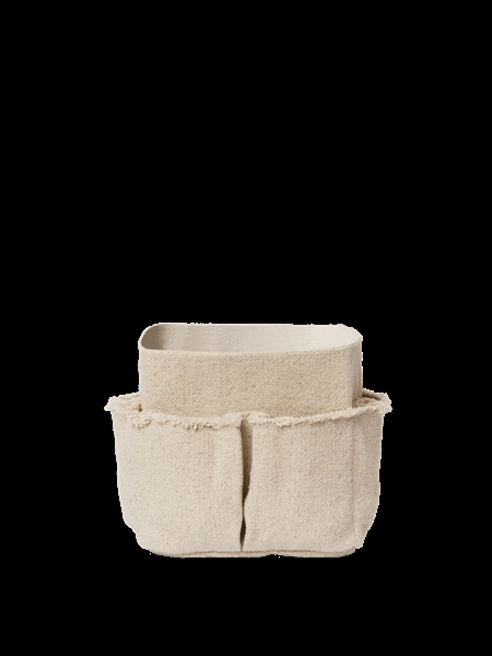 Hokan opbevaringskurv offwhite 18x18 fra Ferm Living