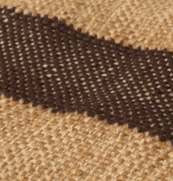 Ives Rug - løber - tæppe 80x200 cm i Chocolate fra Ferm Living
